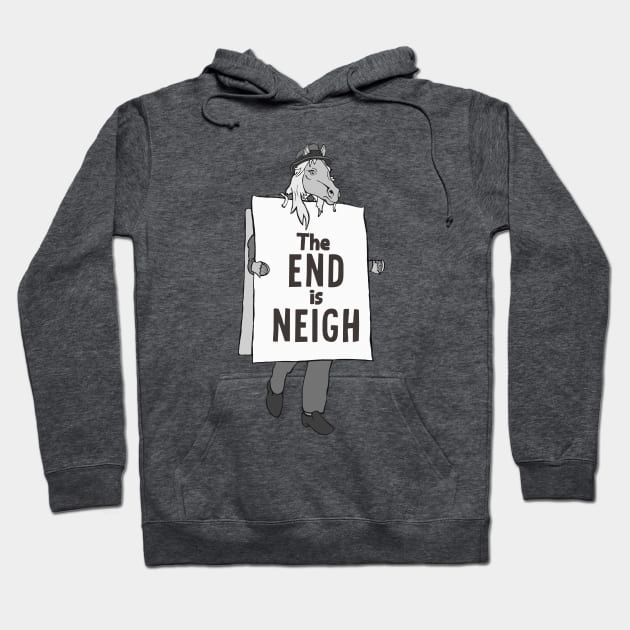 The End is Neigh Hoodie by toruandmidori